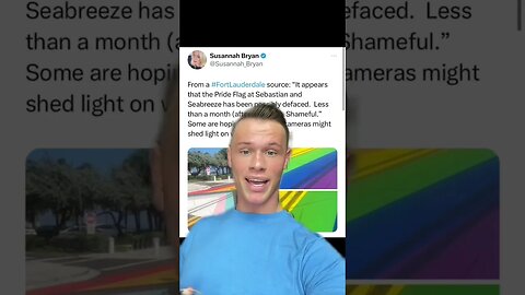 Pride Flag / Mural In Fort Lauderdale Gets Defaced 😬