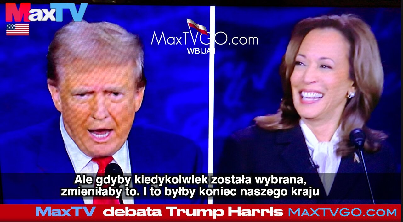 Trump/Harris debate- Max Kolonko - MaxTV