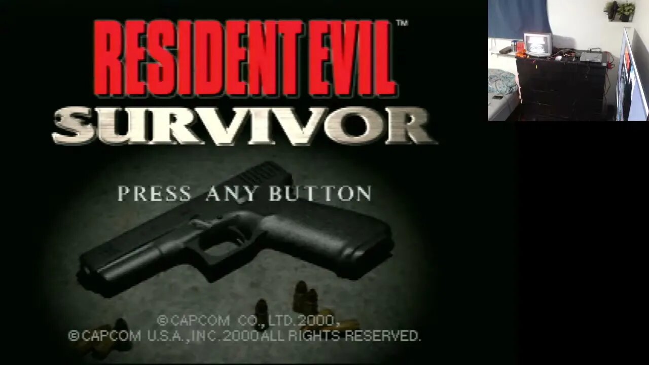 Resident Evil Survivor PS1 With Guncon support. TEST