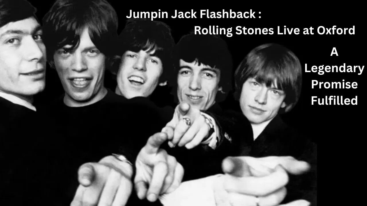 Jumpin Jack Flashback : Rolling Stones Live at Oxford - A Legendary Promise Fulfilled. #shorts