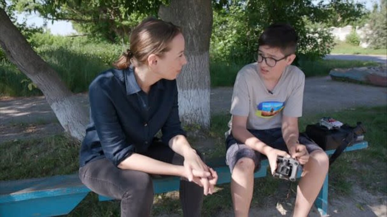 'Drone Boy' becomes hero in Ukraine after taking out a line of Russian tanks