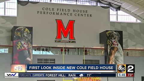 Inside New Cole Field House