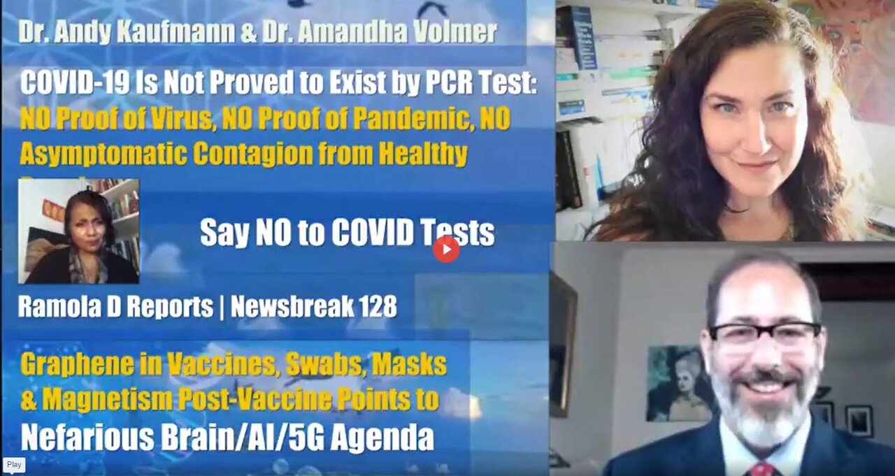 DR AMANDHA VOLLMER AND DR ANDREW KAUFMAN EXPOSING THE SCAMPLANDEMIC