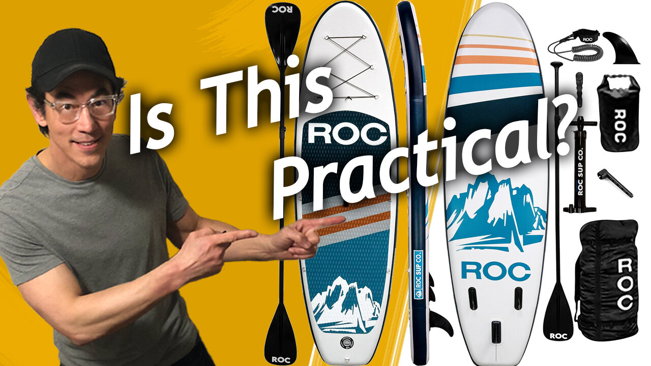 ROC Outdoors Paddle Board, Quick Tips, Set Up, Features, Break Down, ROC SUP CO, Product Links