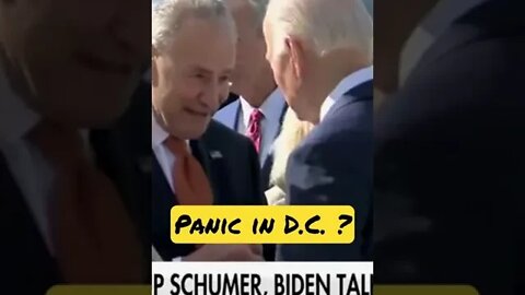 🤡 Hot Mic Pics Up Schumer and Biden talking about Midterms