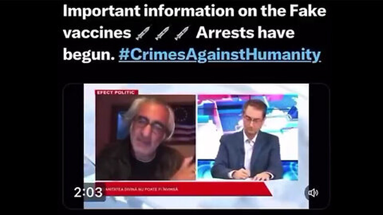 Pascal Najadi Fake Vaxxes - Crimes Against Humanity - Arrests Have Begun - 8-25-24..