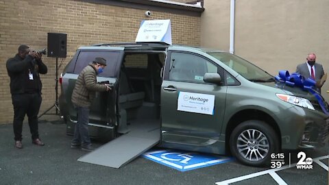 Local organizations donate handicap accessible van to wounded BPD sergeant