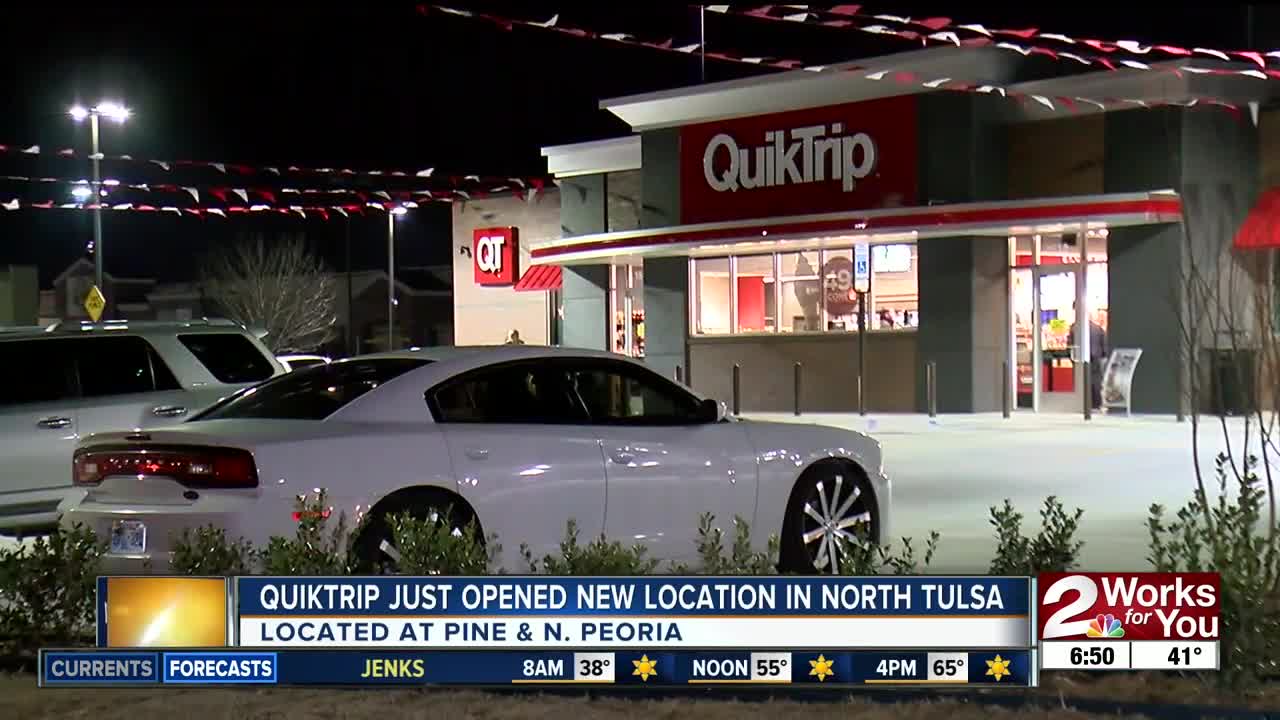 Quiktrip opens new location in north Tulsa