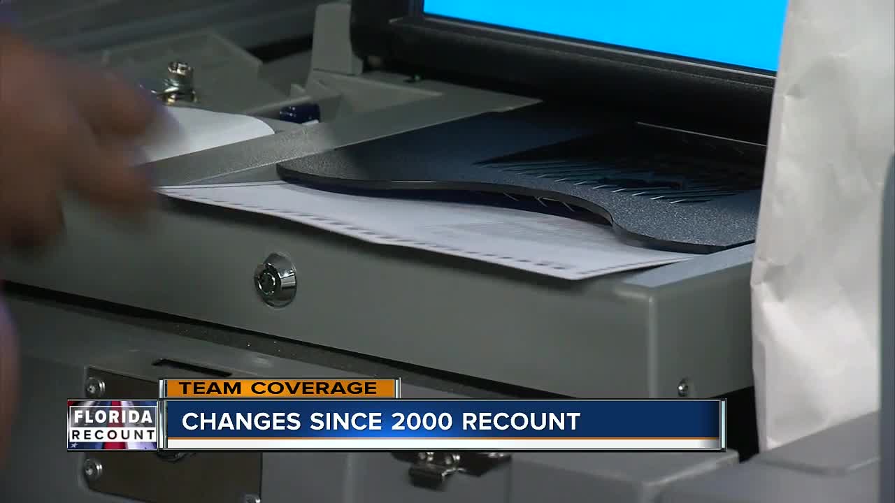 Florida made marked changes to law, voting machines after 2000 recount debacle