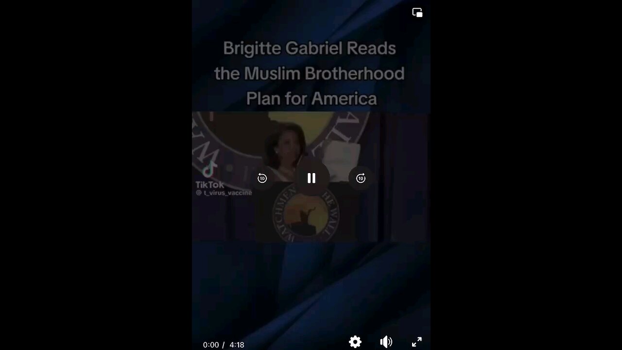 The Muslim Brotherhood Plan for the Destruction of the US 1991!