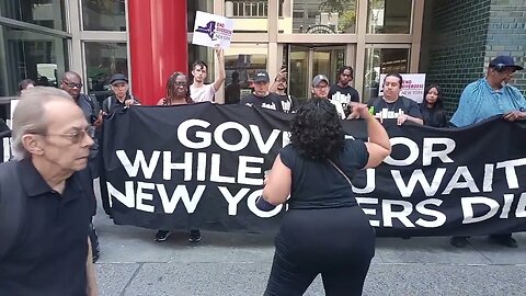 Rally mourning @GovKathyHochul Inaction on the Overdose Crisis Infront of Hochul NYC office 7/11/23