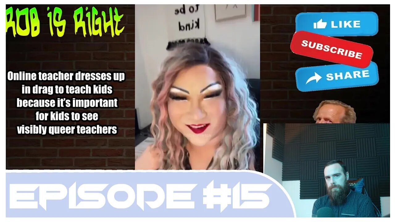 Some madness from libs of Tiktok #15 ( now we have drag teachers! )