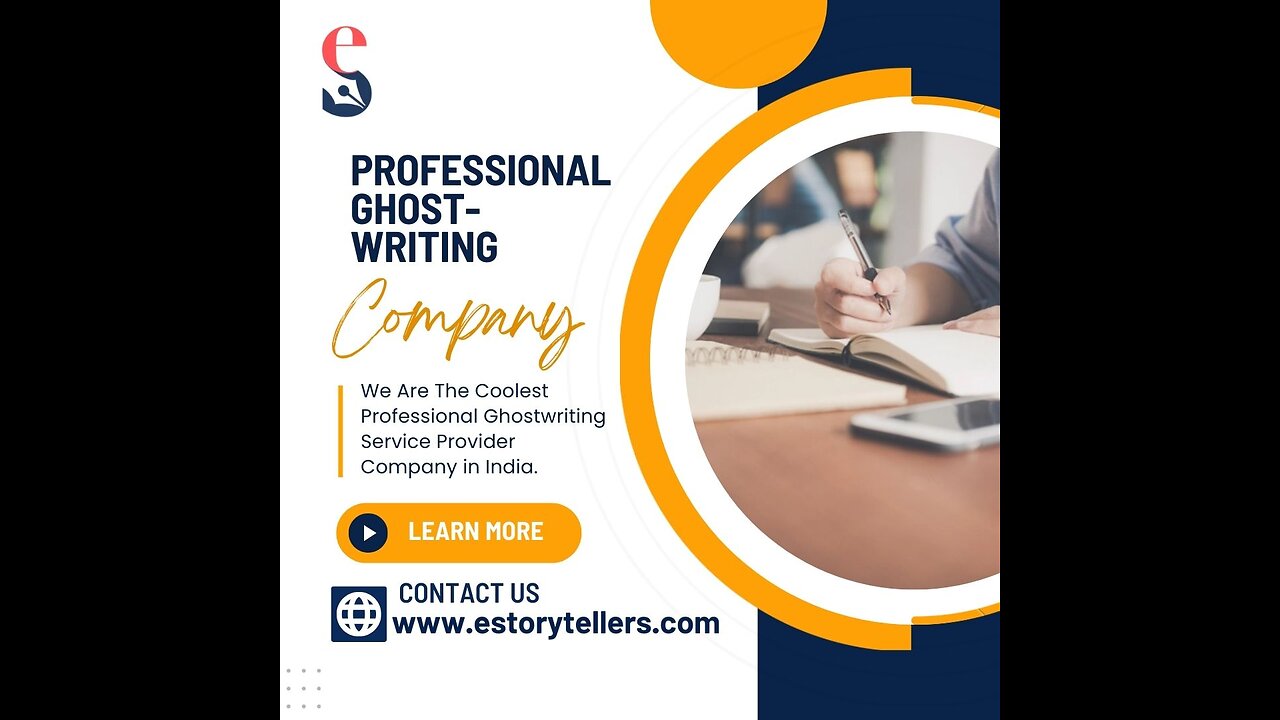 Introducing Estorytellers: Your Go-To for Professional Ghostwriting Services