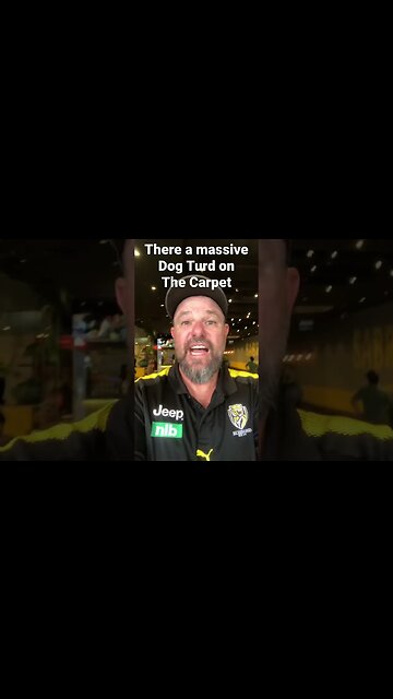 Dog Turd on the Carpet at Restaurant #australia #westernaustralia #perth