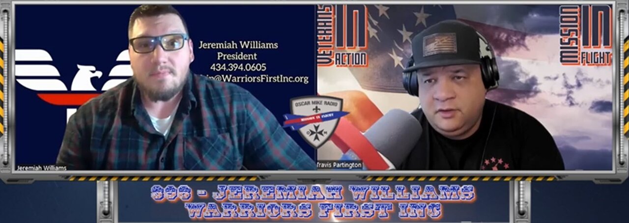 398 – Jeremiah Williams – Warriors First Inc