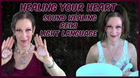 KK Reiki For A Broken Heart l Grief - Pain - Suffering - Depression Distress - Angst + Misery