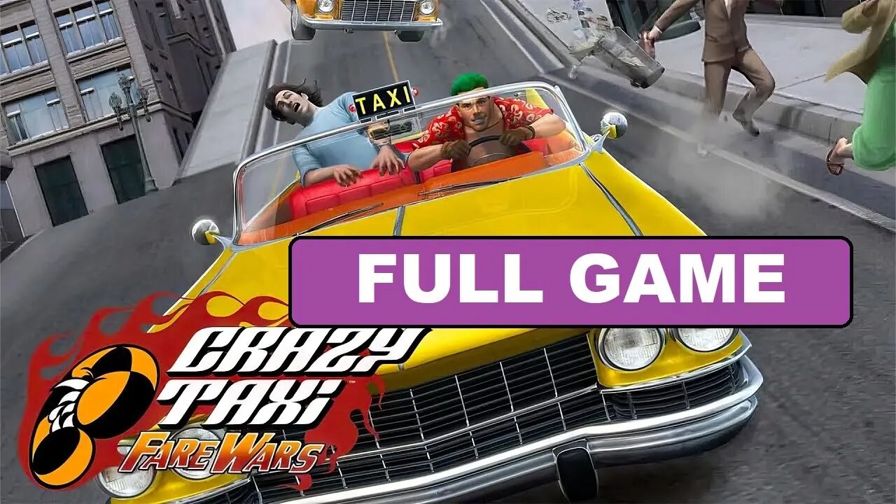 Crazy Taxi: Fare Wars [Full Game | No Commentary] PC