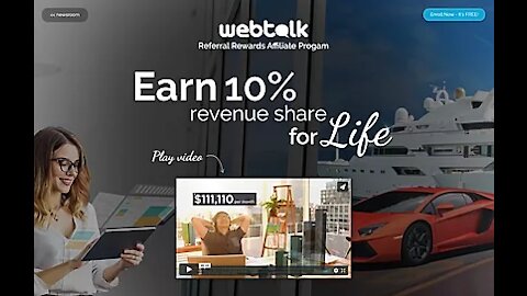 WEBTALK Francais, Gagner l'argent Avec Nouveau Facebook, Réseau Social Qui Paies Ses Abonnés.France