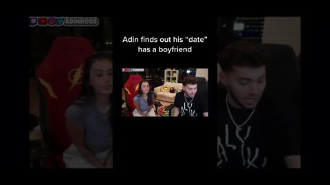 Adin finds out his date has a boyfriend #shorts #adinross #adinlive