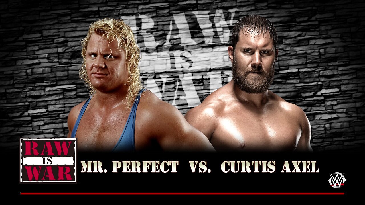 WWE 2k16 Mr Perfect Curt Hennig vs Curtis Axel