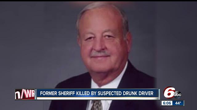 Former sheriff killed by suspected drunk driver