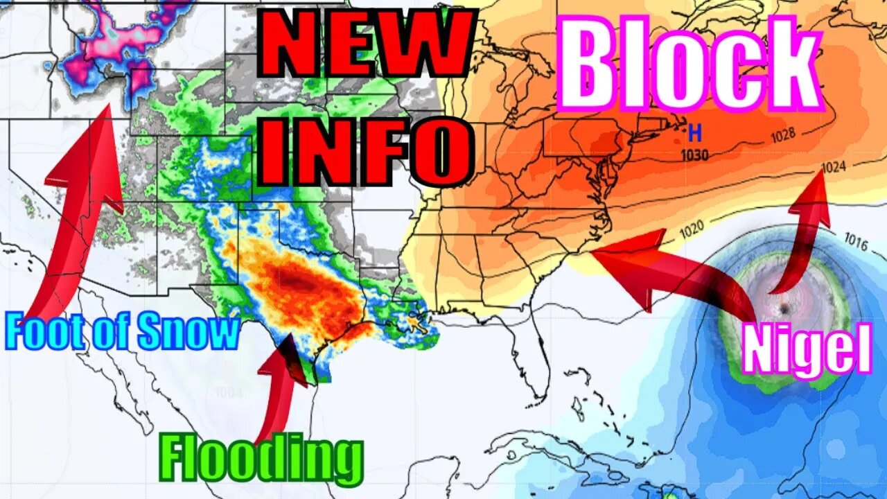 Big Changes Coming Soon! Major Snowfall, Flooding, Hurricanes & More - The WeatherMan Plus