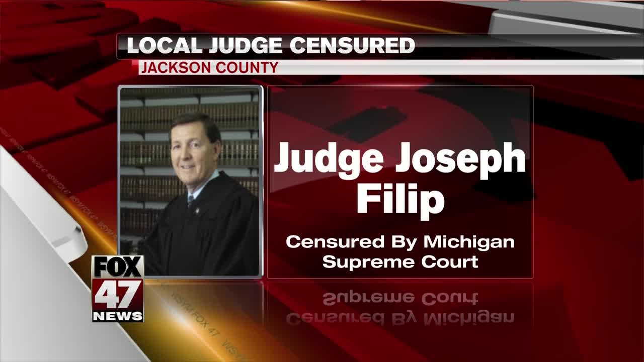 Jackson County Judge censured