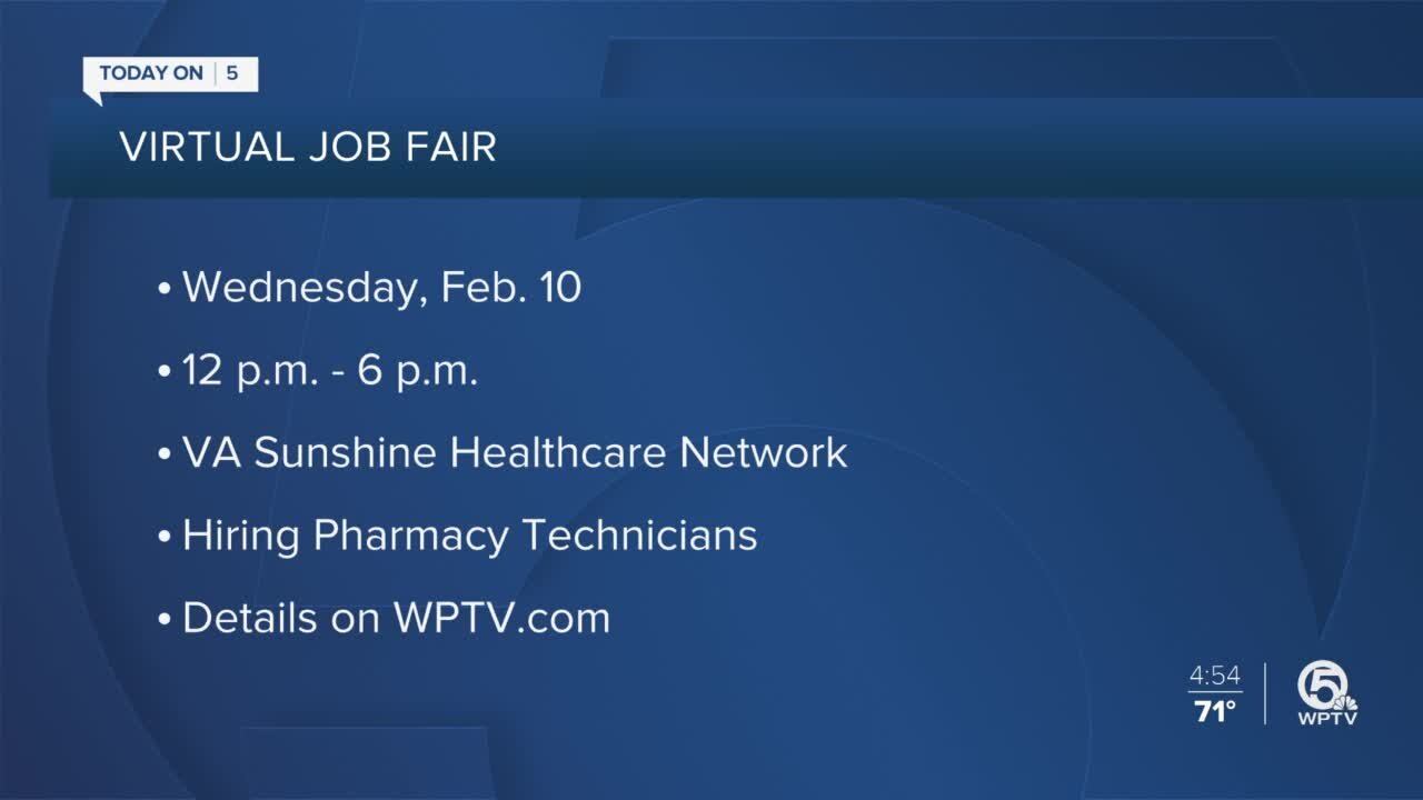 Veterans Affairs hiring pharmacy technicians across Florida
