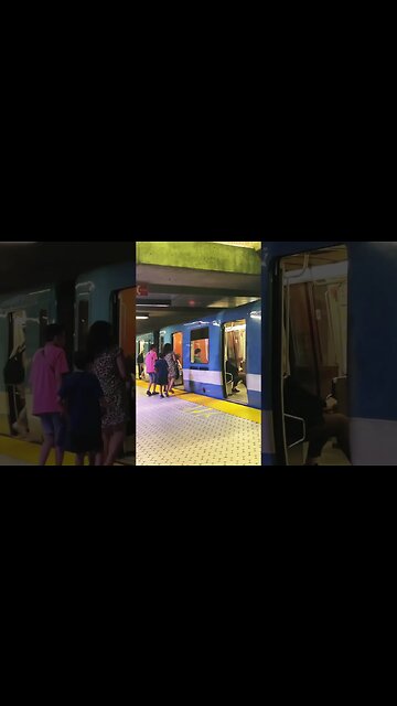 Nostalgique vintage métro #viralvideo #montreal #travel #traintravel #station