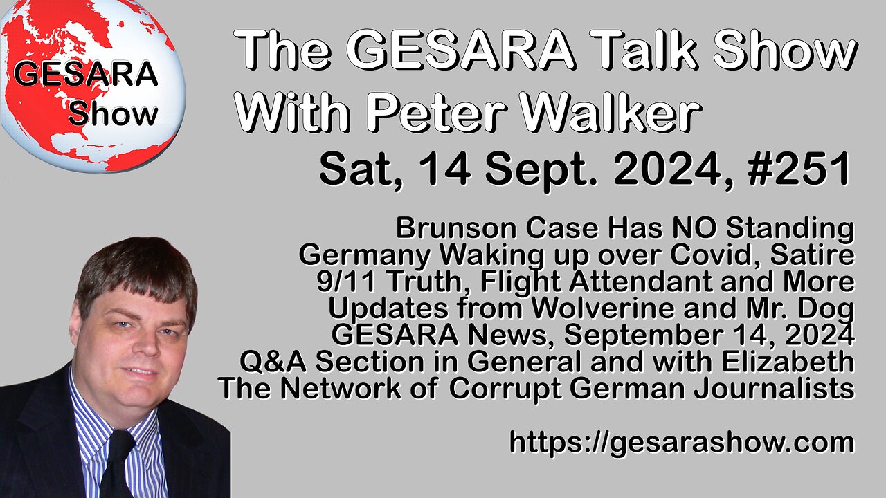 2024-09-14 GESARA Talk Show 251 - Saturday