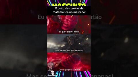Memes em imagens - JOÃO DA MATEMÁTICA #shorts