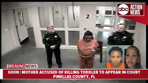 Largo mother accused of killing 2-year-old in court for first appearance