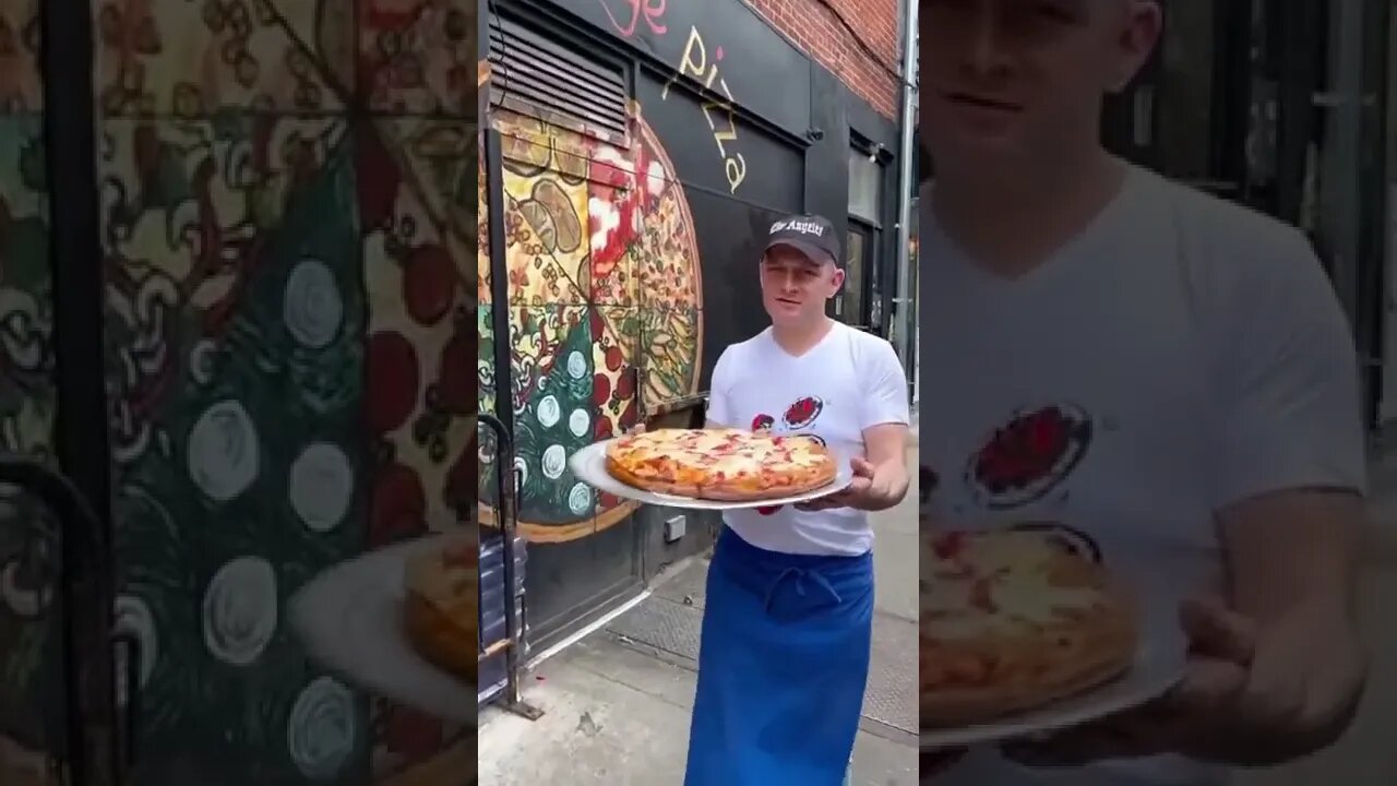 Pizza | @eastvillagepizza on IG 🍕🧀 #shorts #pizza
