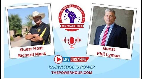 Sheriff Mack Talks to Phil Lyman on The Power Hour Discussing Utah's Real-Time Election Fraud