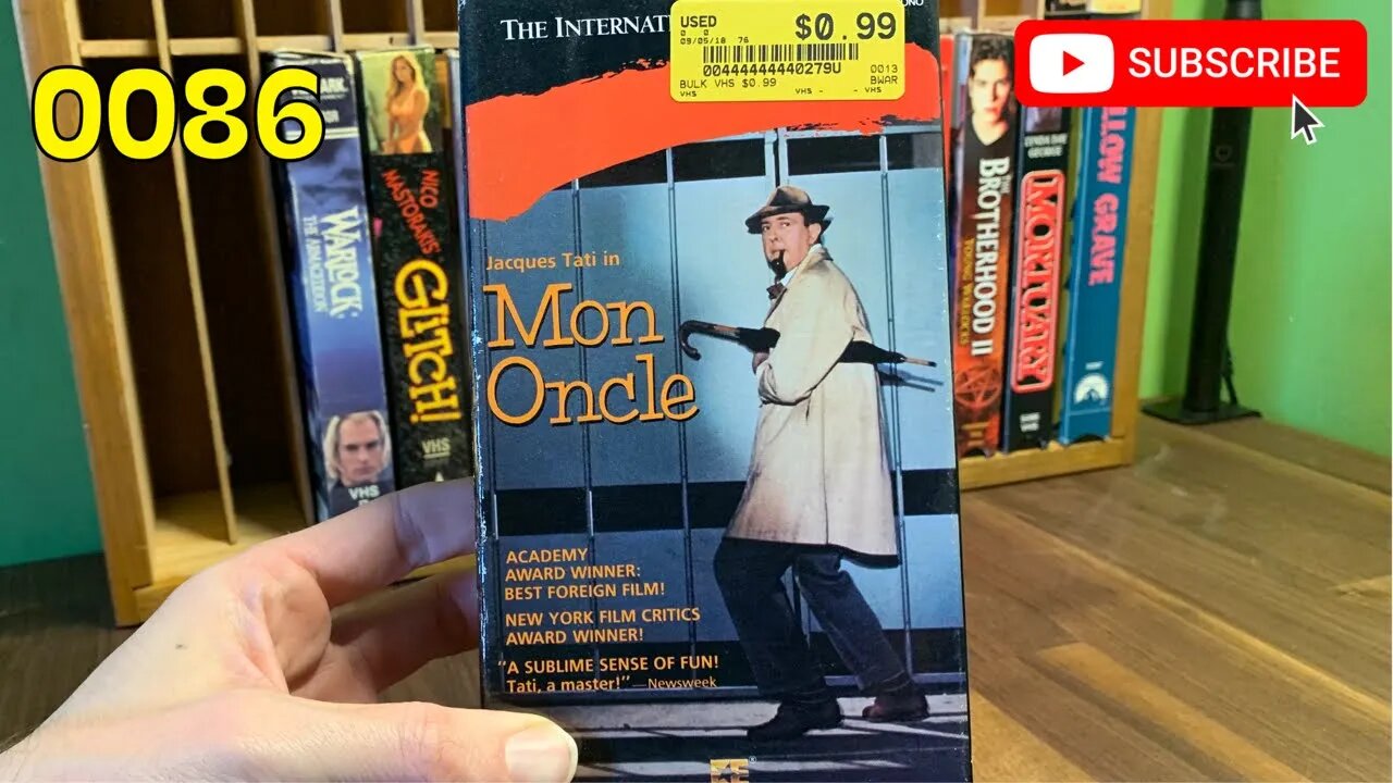 [0086] MON ONCLE (1958) VHS [INSPECT] [#mononcle #mononcleVHS]