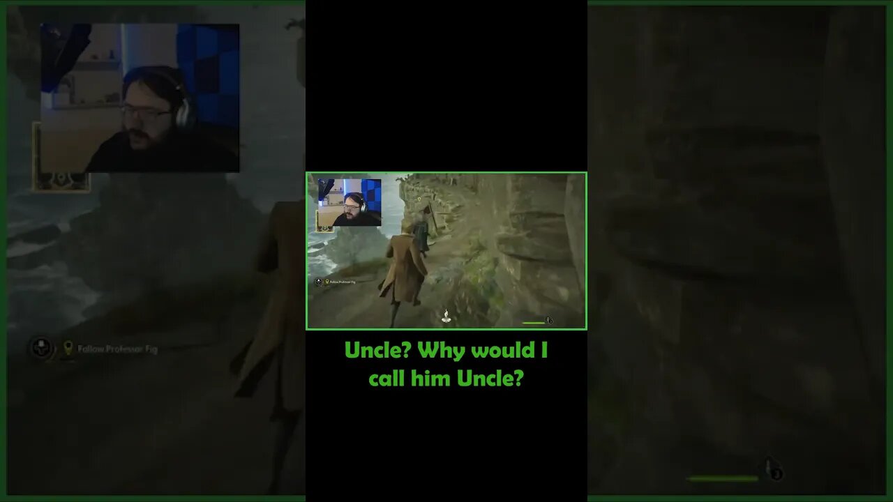 Why Did I Say Uncle? #hogwartslegacy #professor #weird #shorts