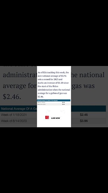 Gas Prices Jump To Highest Level All Year Newt Gingrich #shorts