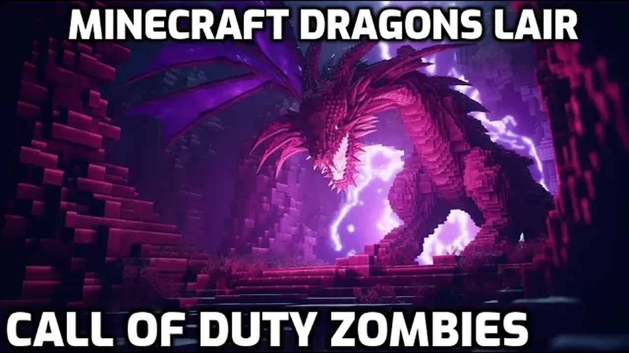Minecraft Dragon's Lair - Call Of Duty Zombies