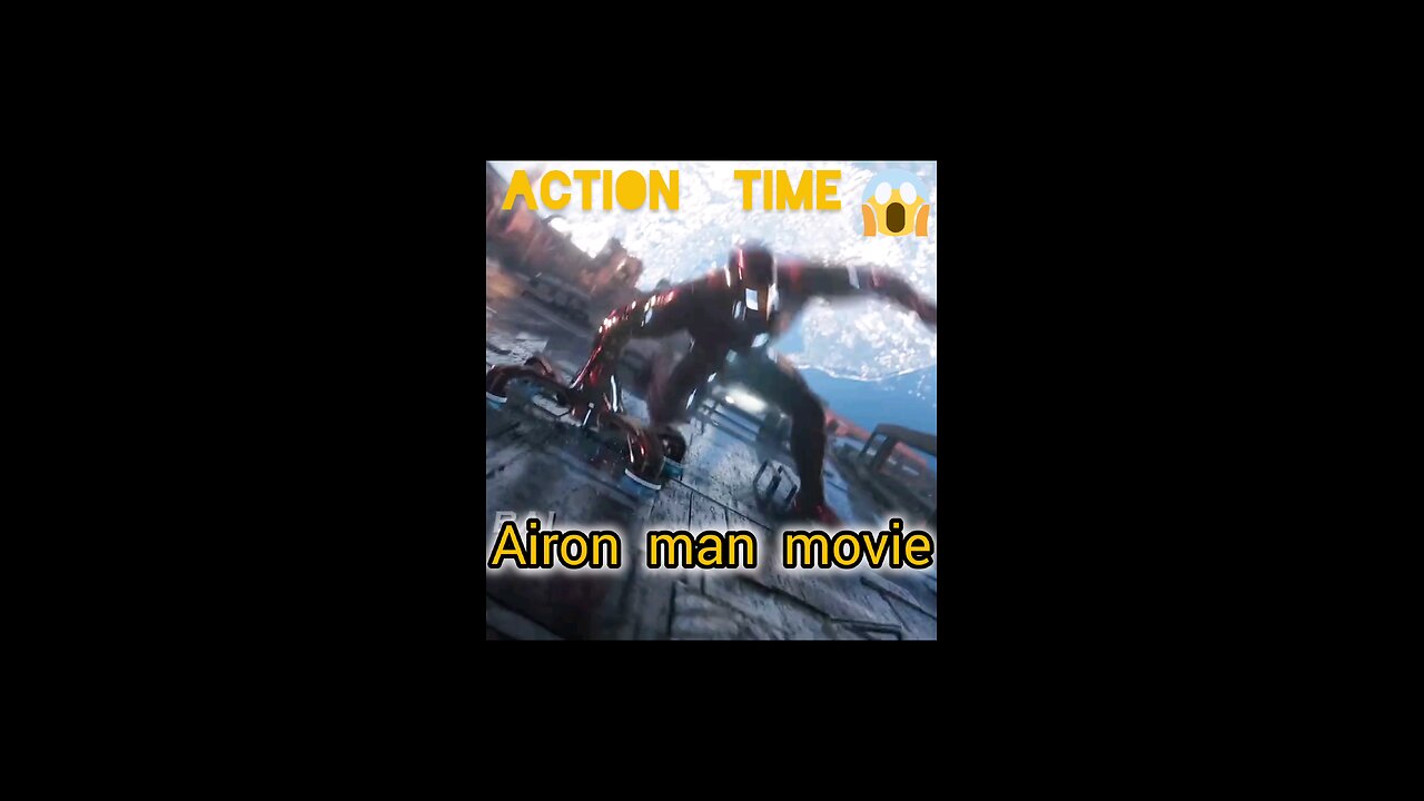 airon man,movie clips. action time😱😱