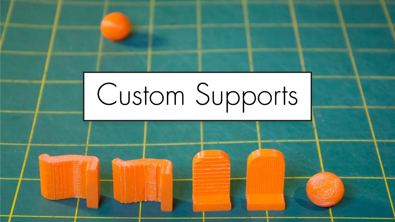 Tutorial : Improve Your Prints with Entirely Custom Supports