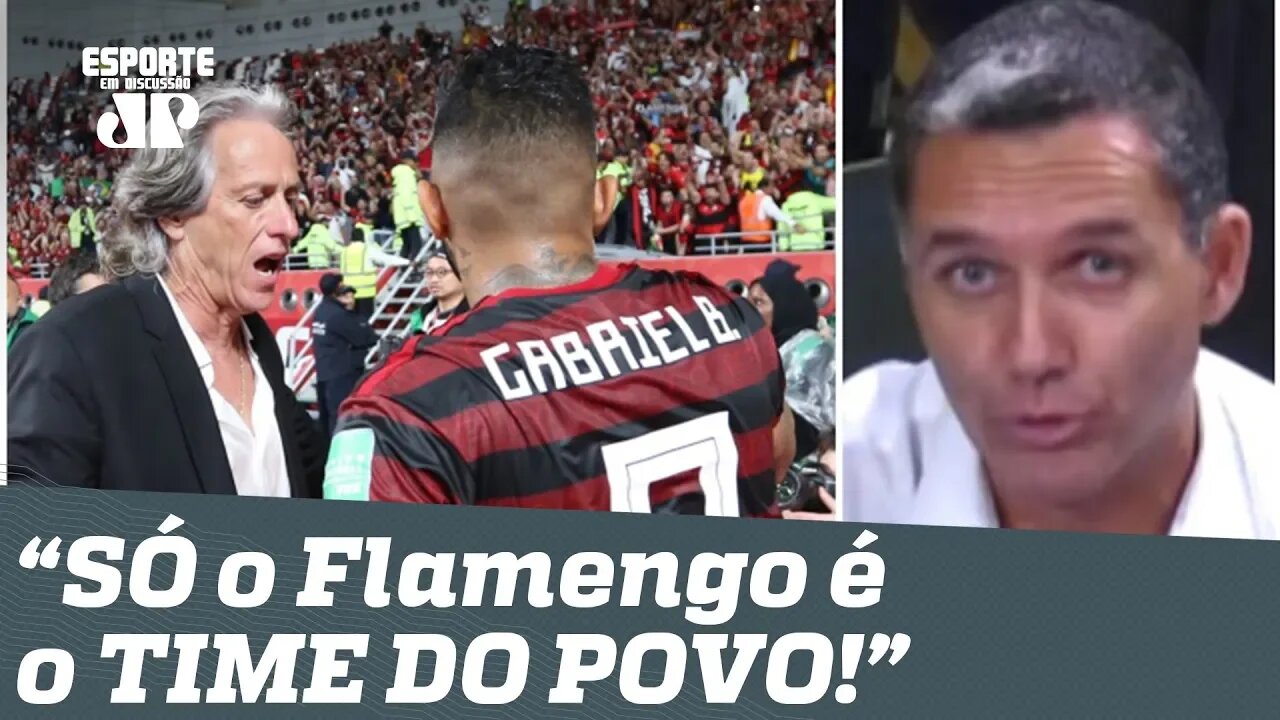 Repórter PROVOCA Corinthians: "o Flamengo, sim, é o TIME DO POVO!"