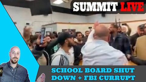 SUMMIT LIVE! - Alex Jones Ordered To Pay 1 Billion Dollars! + Muslims Shut Down School Board Meeting