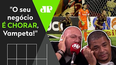 ELE SÓ SOFRE! OLHA como Vampeta reagiu a Sport 1 x 0 Corinthians!