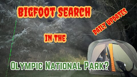 Bigfoot Hunting In The Olympic National Park