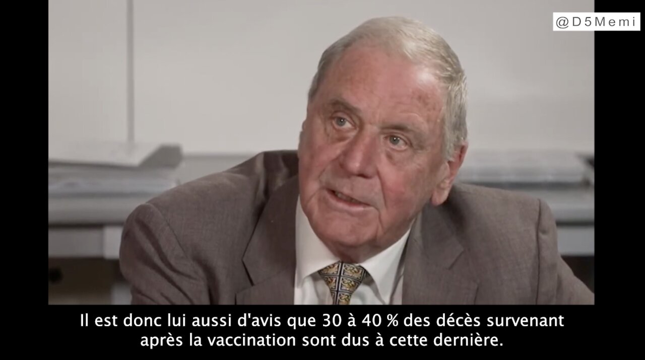 Dr. Arne Burkhardt: "30 à 40 % des décès survenant après la vaccination sont dus à cette dernière."