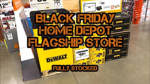 Black Friday Pricing at the Home Depot Flagship Store