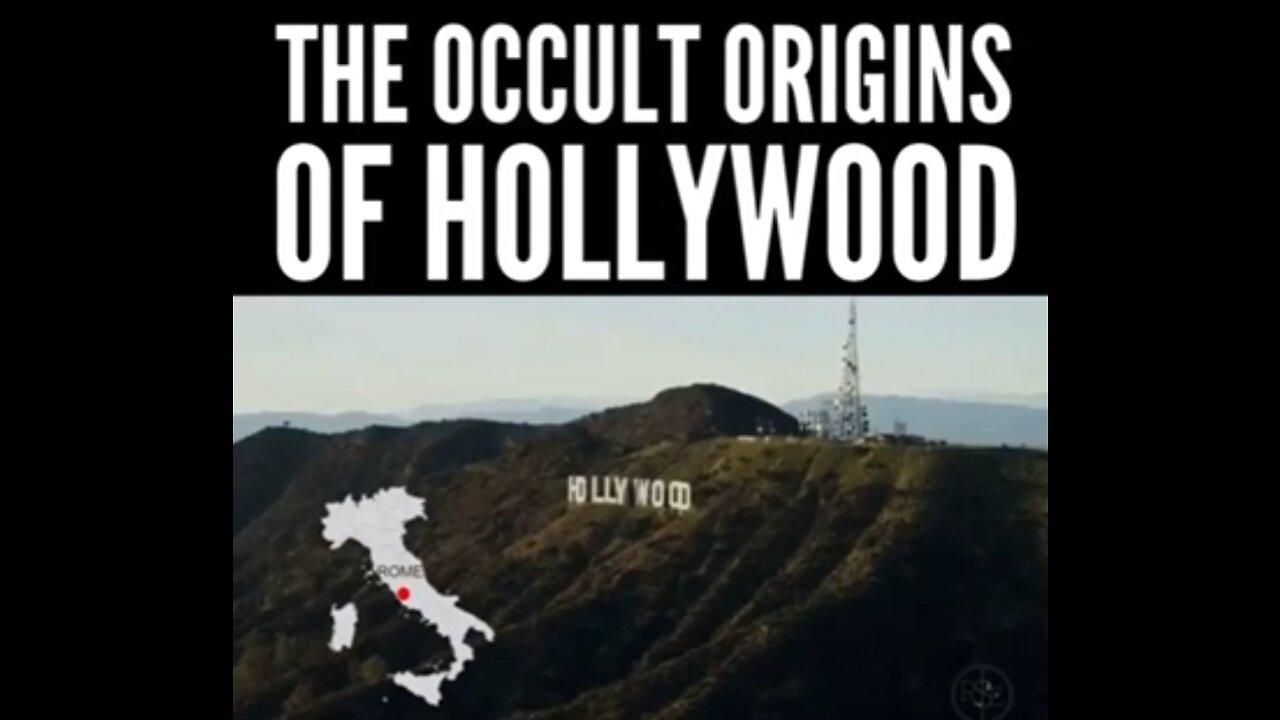 THE OCCULT ORIGINS OF HOLLYWOOD = PEDOWOOD - HOLLYWOOD HILLS