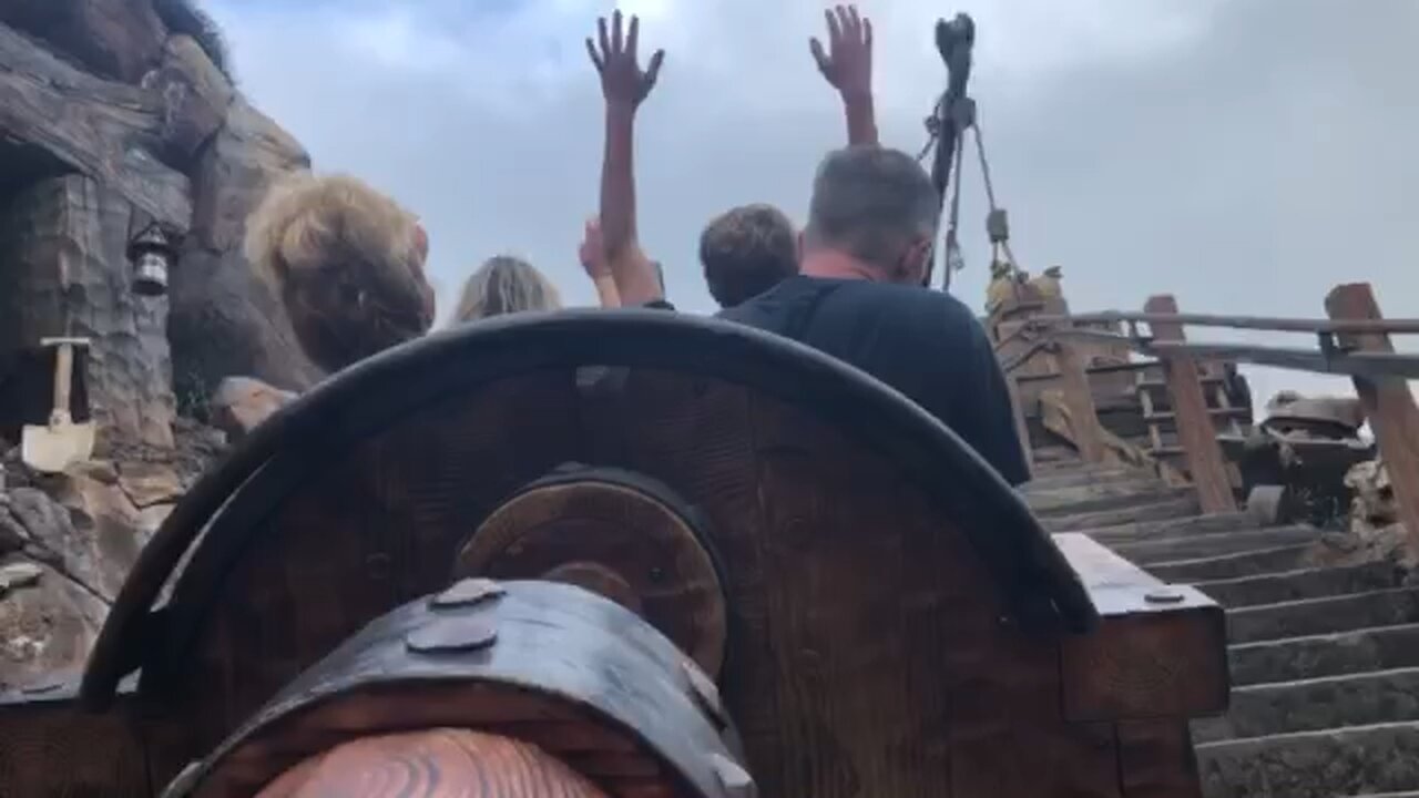 Magic Kingdom - Seven Dwarfs Mine Train POV - June 2024