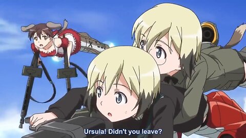 Strike Witches: Operation Victory Arrow - Neuroi battle