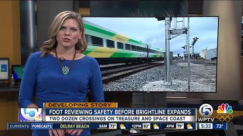 FDOT reviewing safety before Brightline expands on Treasure Coast